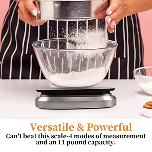  Jze Precision Digital Kitchen Food Scale-Accurately Weigh In Grams And Ounces For Portion Control And Weight Loss-Essential Tool For Home Cooking And Baking-Easy-to-Read LCD Display-Durable Design