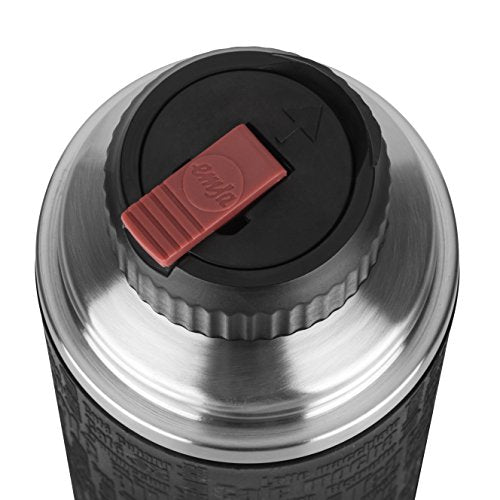 Emsa "Senator Bottle Cooler With Cuff, Black, 1.0 Litre