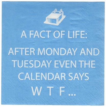  Ve Beverage Paper Napkins – Tabletop Disposable Kitchen Cocktail Napkin – For Lunch, Dinner, Birthdays, Parties, Celebrations, Holidays – Set Of 20, Wtf Design