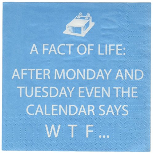 Ve Beverage Paper Napkins – Tabletop Disposable Kitchen Cocktail Napkin – For Lunch, Dinner, Birthdays, Parties, Celebrations, Holidays – Set Of 20, Wtf Design