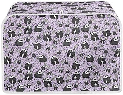  Buybai Kitchen Toaster Covers 2 Slice Wide Slot Cute 3D Pig Pattern Small Appliance Covers Dustproof Bread Maker Covers