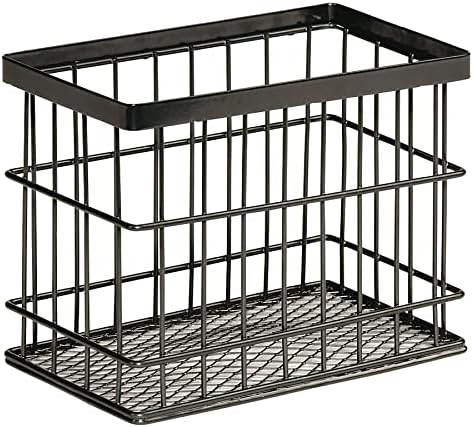  .E.T. WB-1814-MG Urban Renewal 17.75" X 11.25" Wire Basket, 4" Tall, Metal