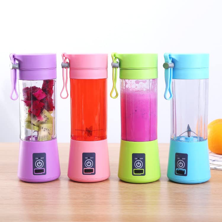  Mini USB Portable Juicer Cup 6-blade Juicer