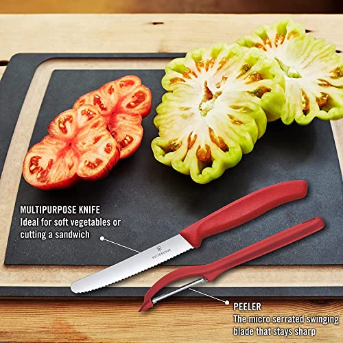 Victorinox Swiss Army 6.7111.6G Knife Blocks & Sets, 9 IN, Red