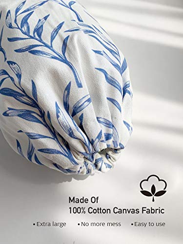  Tropical Leaves Grocery Bag Storage Holder, Grocery Shopping Bags Carrier,Plastic Bag Dispenser, Organizer Recycling Grocery Pocket Containers For Home And Kitchen,Gifts For Family 23x9 Inch