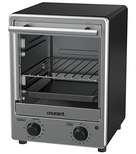  Toaster Oven Space Saving Design Toastower Tempered Glass Door Stainless Steel