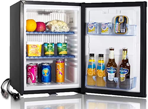  12 Volt Refrigerator Semi Truck Refrigerator Freightliner Cascadia Drivers DC 12V|110V Compact Refrigerators RV Mini Small Fridge Upright Deep Freezers Camper Wheeler Van 36 Qt 1.2 Cuft Lock