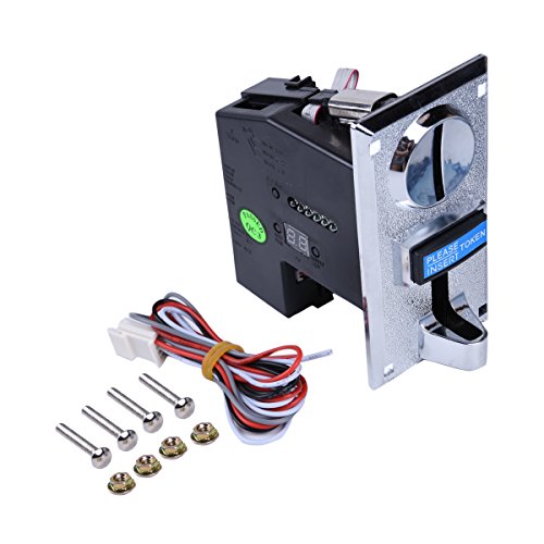  TAPDRA 6 Kinds Different Coins Selector Acceptor Validator For Arcade Video Games Vending Machine Part And Coin-Operated Collector Panel Machines