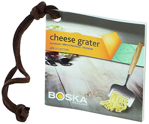  Oska Holland Cheese Grater With European Oak Wood Handle, For Hard Cheese, Life Collection