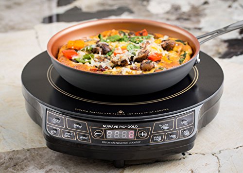  Enjoy This Special Deal With NuWave PIC GOLD 1500 Watts- Induction Cooktop With Healthy Ceramic 9" Fry Pan
