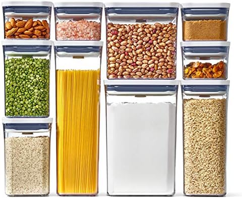  OXO Good Grips 10-Piece POP Container Set, White