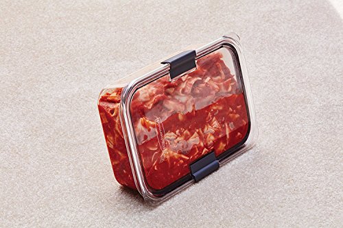  Rubbermaid Brilliance Food Storage Container, 100% Leak-Proof, Large, 9.6 Cup