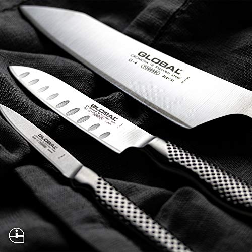 Global G-4, Classic 7 Inch Knife, Stainless Steel Oriental Chef's, 7", Stainles Steel