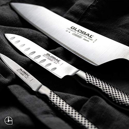 Global G-4, Classic 7 Inch Knife, Stainless Steel Oriental Chef's, 7", Stainles Steel