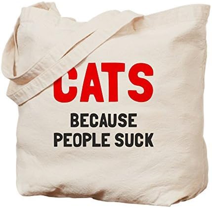  CafePress Calico Cat Tote Bag Natural Canvas Tote Bag, Reusable Shopping Bag