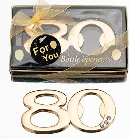  24PCS Latest 60 Bottle Openers For 60th Birthday Party Favors Or 60th Wedding Anniversary Party Gifts 60th Birthday Party Gifts Souvenirs Decorations For Guests