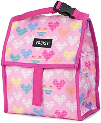  Freezable Lunch Bag With Zip Closure, Bright Stars