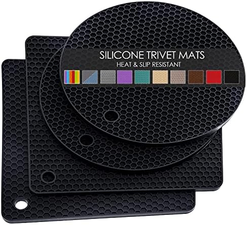  Silicone Microwave Mats, 12 Inch Multi-Use Microwave Mat Heat Resistant Pot Holders Hot Pads For Kitchen, Silicone Cover Pad For Microwave Oven Hot Pot Pans, Silicone Cover Pad, Light Gray 2 Pack
