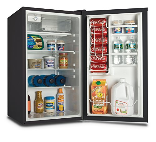  R40B Compact Fridge With R600a Refrigerant, 40 Cu. Ft., Black