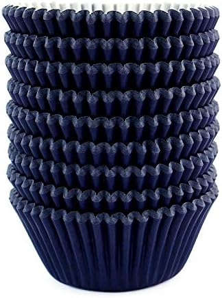  Standard Size Baking Cups Food-Grade Greaseproof Paper Cupcake Liners 200 Pcs (Natural)