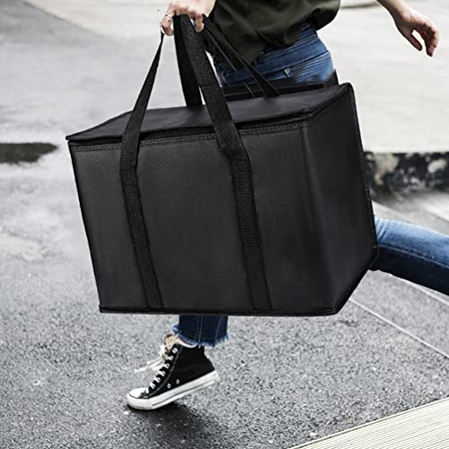  Insulated 3-Pack Car Trunk Organizer - Collapsible, Multi-Compartment Automotive SUV Car Organizer For Storage W/Adjustable Straps - Truck & Car Accessories For Women And Men - Black