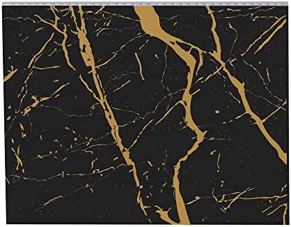  Pesach Counter Covers | Marble Printed Passover Counter Tops | Corrugated Plastic Easy To Cut Waterproof Counter And Table Tops | Perfect For Passover (White/Gold Marble)