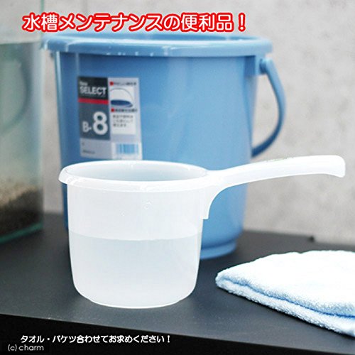  , Japanese Plastic Water Ladle Bath Ladle Dipper Leaf Series Made In Japan (1, White)