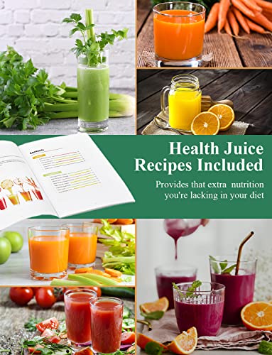  Cer, Juicer Machines Easy To Clean, 3" Feed Chute Juicer Extractor For Whole Vegetable And Fruit, 2 Speeds Control For Soft & Hard Fruits, With Brush Easy To Clean, Anti-drip & Anti-slip Function