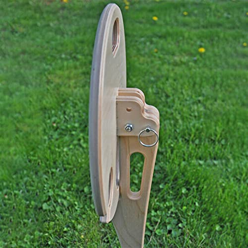  Table Outdoor Portable Folding Wine Table With Round Desktop Portable Rack Travel Tool