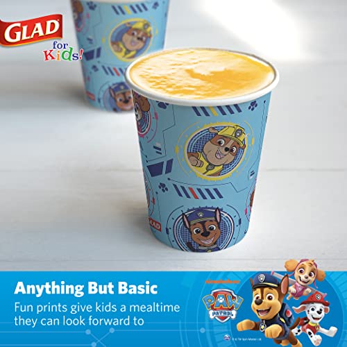  For Kids Paw Patrol Paper Cups Disposable Paper Cups With Paw Patrol Design For Kids Heavy Duty Disposable Paper Cups For Everyday Use And All Occasions 9 Ounces, Blue, 20 Count