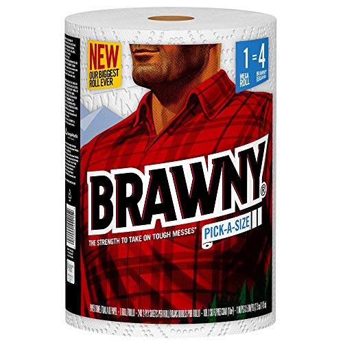  ® Paper Towels, 1 Mega Roll = 4 Regular Rolls, Pick-A-Size Sheets