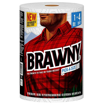  ® Paper Towels, 1 Mega Roll = 4 Regular Rolls, Pick-A-Size Sheets
