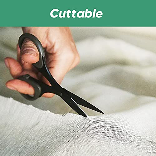  CheeseCloth, Grade 90, 100% Unbleached Cotton Fabric, Ultra Fine Muslin For Cheese Making, Cooking, Baking, Strainer, Suit For Professional & Household Cheesecloth Roll, Cheesecloth Bulk