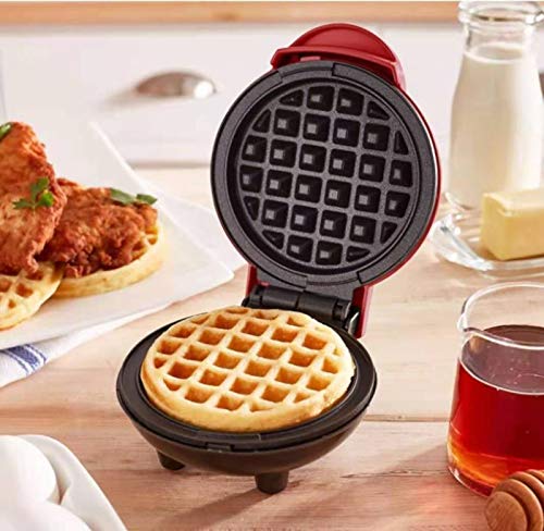  Mini Waffle Maker Keto,Mini Waffle Iron For Kids And Individuals,Small Waffle Maker Mini Pancake,Waffle Cone,Paninis,Hushbrowns