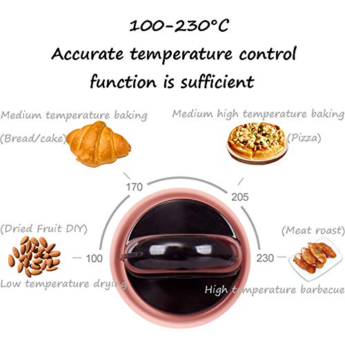  Family Multi-Function Electric Oven, Three-in-One Smart Oven Coffee Machine With Omelet, Air Fryer With Baking Tray, Mini Toaster, Coffee Machine, Small Appliances,Pink