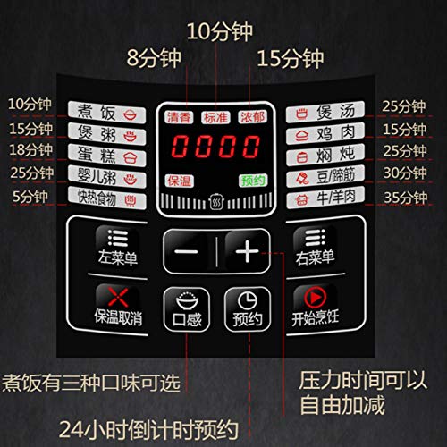  Mart Appointment Mini Electric Pressure Cooker Household Electric Pressure Cooker Soup Pot Steamer One-button Decompression