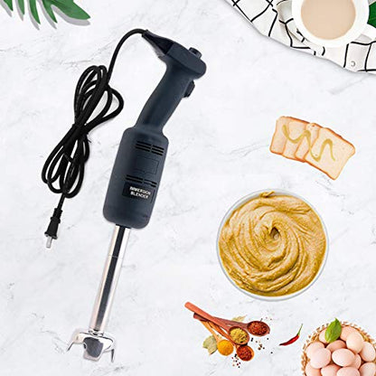  Pro Commercial Electric Big Stix Immersion Blender Hand Held Variable Speed Mixer 220 Watt Power With 6-Inch Removable Shaft, 6-Gallon Capacity(MW220S6)