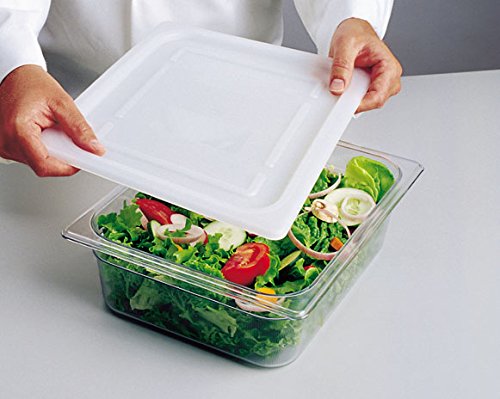  Rubbermaid Commercial Products Cold Food Soft Seal Lid, Full Size, White (FG147P00WHT)