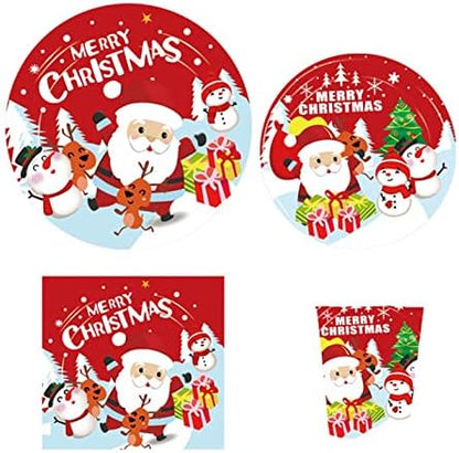  Strawberry Theme Party Tableware Set,Disposable Dinnerware Decoration Supplies Including Dinner Plates,Napkins And Cups For Fruit Party, Picnic, Wedding Baby Shower - Serve 20 Guests