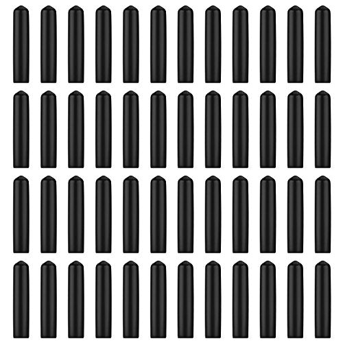  EBoot Black Rubber Pourer Cap Liquor Bottle Pourer Cover Dispenser Spout Dust Covers (48)
