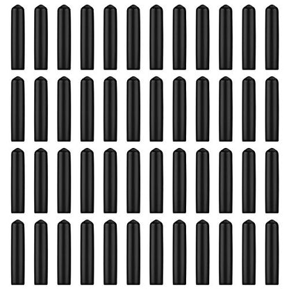  EBoot Black Rubber Pourer Cap Liquor Bottle Pourer Cover Dispenser Spout Dust Covers (48)