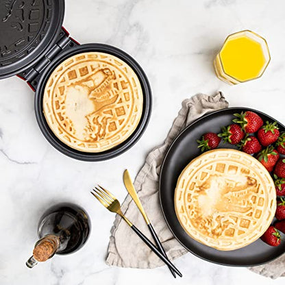  Jurassic Park Waffle Maker - T-Rex On Your Waffles - Waffle Iron