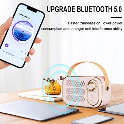  DLOETT Retro Speaker Decor Cute Vintage Kitchen Desk Bedroom Office Party (Color : C, Size : Fits All)