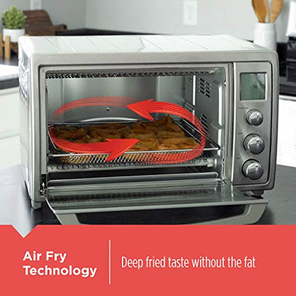 Black & Decker Crisp ‘N Bake Air Fry Countertop Oven With No Preheat, Stainless Steel, TOD5035SS