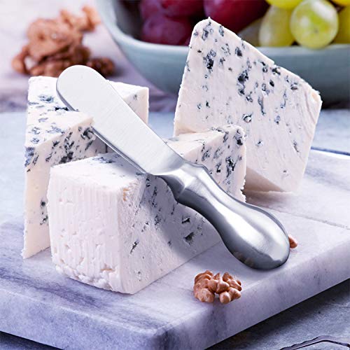  Premium 6-Piece Cheese Knives Set - Complete Stainless Steel Cheese Knife Collection, Gifts For Mother's Day/Birthday/Parties/Wedding/Bridal Shower/Housewarming/Thanksgiving/Christmas