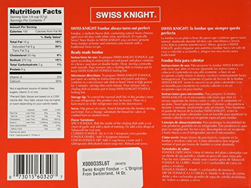  Fondue - L'Original From Switzerland, 14 Oz.
