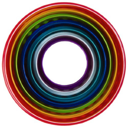  Biscuit Set Of 7 Cookie Cutters, 1 Pack, Multicolor