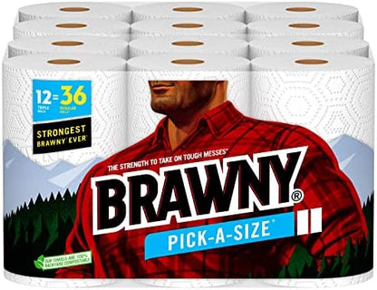  ® Tear-A-Square® Paper Towels, 16 Double Rolls = 32 Regular Rolls