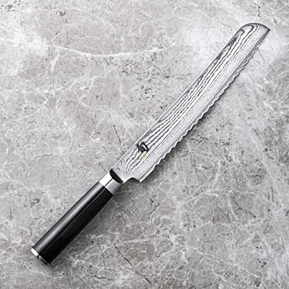  Cutlery Classic Bread Knife 9”, Long Serrations Glide Through Bread, Ideal For Cakes And Pastries, Authentic, Handcrafted, Japanese Serrated Kitchen Knife