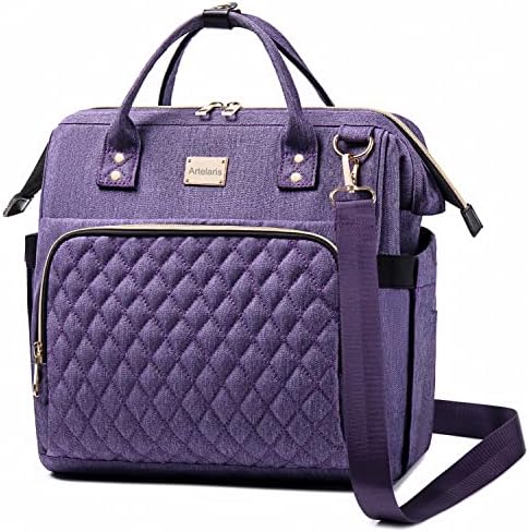  Women's Lunch Bag, Insulated Lunch Box Women For Work, Adults Large Lunch Tote, Leakproof Cooler Reusable Lunch Bag With Side Pockets & Shoulder Strap, Lunch Purse, Picnic Designer